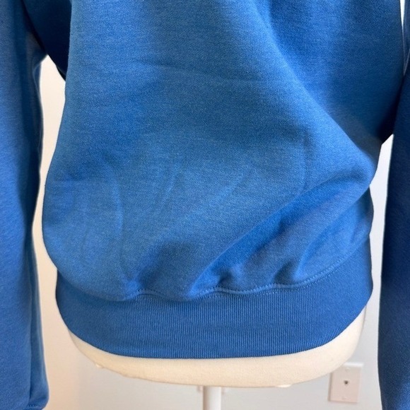 Carhartt Hoodie Blue XS Loose Fit Logo Sleeve Pullover Gorpcore Utility Outdoor - Picture 7 of 12